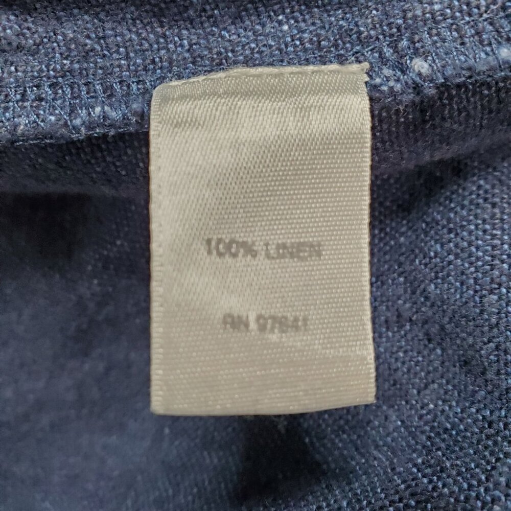 Pure Jill 2X Pants Linen Pull On Comfort Fit Elastic Waist Relaxed Style Pockets - Picture 4 of 10